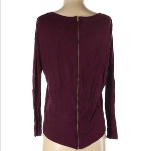 EUC Zara Long Sleeve Shirt w/Gold Back Zipper